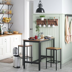 Bar Table With 2 Bar Stools - Dining Table