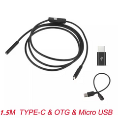 Micro USB TYPE C USB Mini Endoscope Camera 7mm