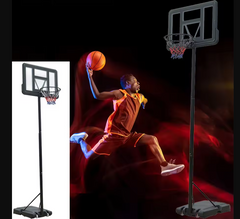 Basketball Hoop Stand With Backboard Hoop Ring 3.05M
