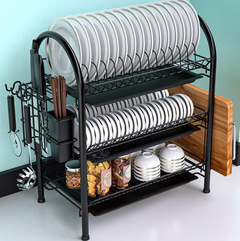 Dish Rack Drying Storage Holders 3 Layer