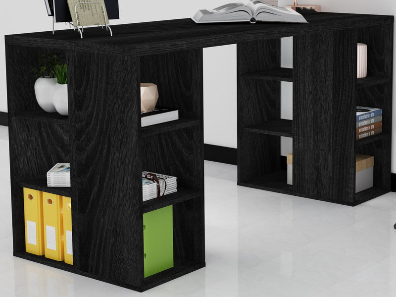 Computer Desk With Bookshelf