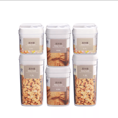 Airtight kitchen food storage box