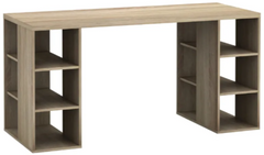 Computer Desk With Bookshelf
