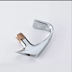 Chrome Rose Gold Waterfall Basin Faucet
