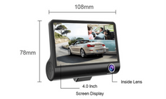 3 in 1 Car Dash Camera HD Clear Night Vision Car DVR Camera