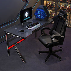Ergonomic Gaming Desk Gaming Table Computer Desk 120CM