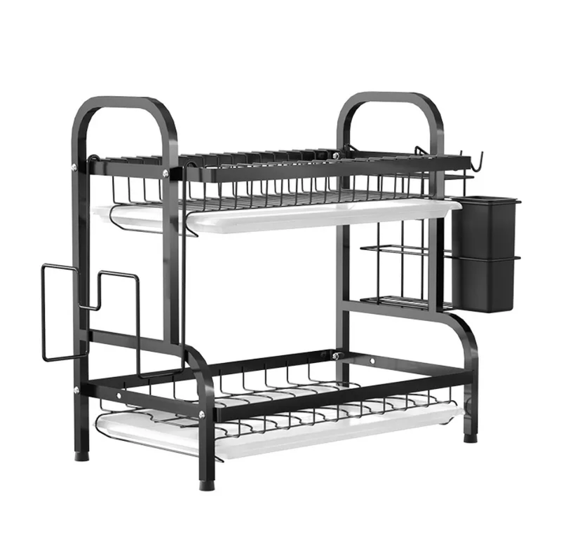 Dish Rack Drying Storage Holders 2 Layer - 53CM