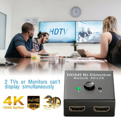 HDMI Splitter 4K HDMI Switch Bidirectional