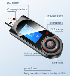 Wireless Bluetooth 5.0 Transmitter Receiver 2 IN 1