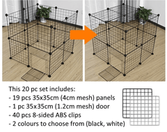 Foldable Dog Pet Playpen Metal Fence