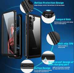 Samsung Galaxy S22 Plus Case Waterproof Shockproof Case