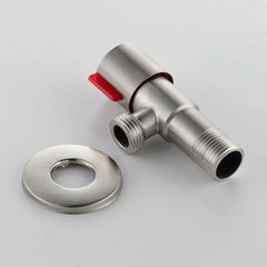 Stainless steel toilet angle valve faucet