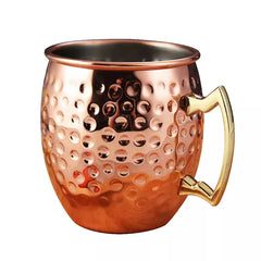 Beer Water Juice Drink Copper Mug Cup Rose Gold Cup