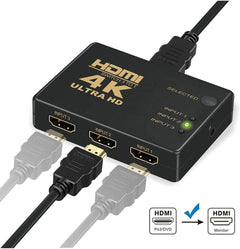 HDMI Switch 4k Intelligent 3-to-1 HDMI Switcher