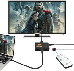 HDMI Switch 4k Intelligent 3-to-1 HDMI Switcher