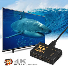 HDMI Switch 4k Intelligent 3-to-1 HDMI Switcher