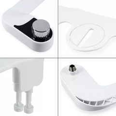 Water Bidet Dual Nozzle Self Cleaning Toilet Sprayer