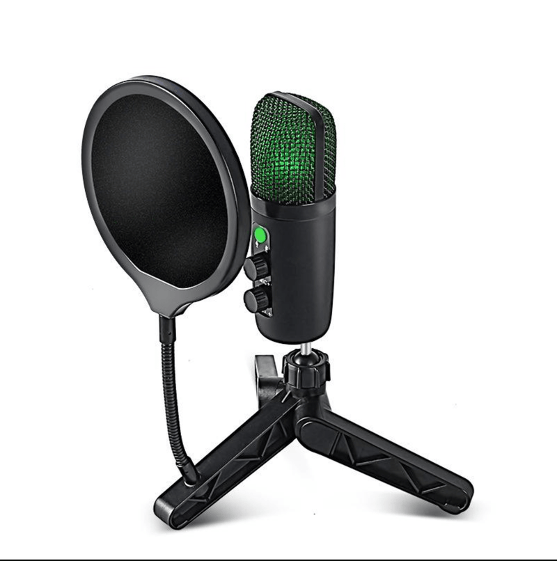 Audio Podcast Broadcast Recording USB Condenser Microphone