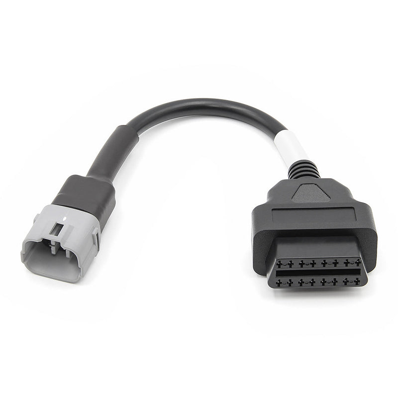 Motorcycle Cable for Suzuki 6 pin adapter to 16 pin OBD2 Connector for Suzuki