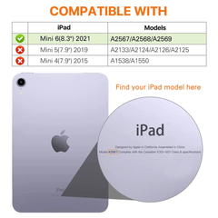 Waterproof Case for iPad Mini 6 (2021) waterproof case
