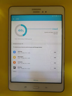 Samsung Galaxy Tab A 8" 4G with SIM card Slot and Memory card slot