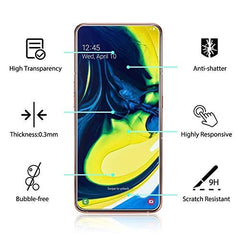 Samsung Galaxy A80 Tempered Glass Screen Protector