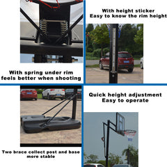 Basketball Ring Hoop Stand 3.05M 10FT