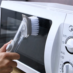 Cleaning Brush Scrubber Liquid Soap Dispenser