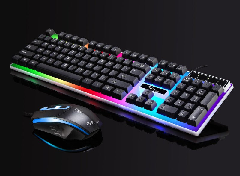 Gaming Keyboard  Mouse set with LED Light