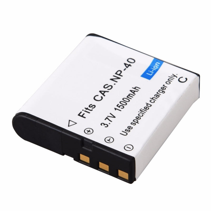 Camera Battery 1500mAh NP-40 CNP40 NP40 Camera Battery