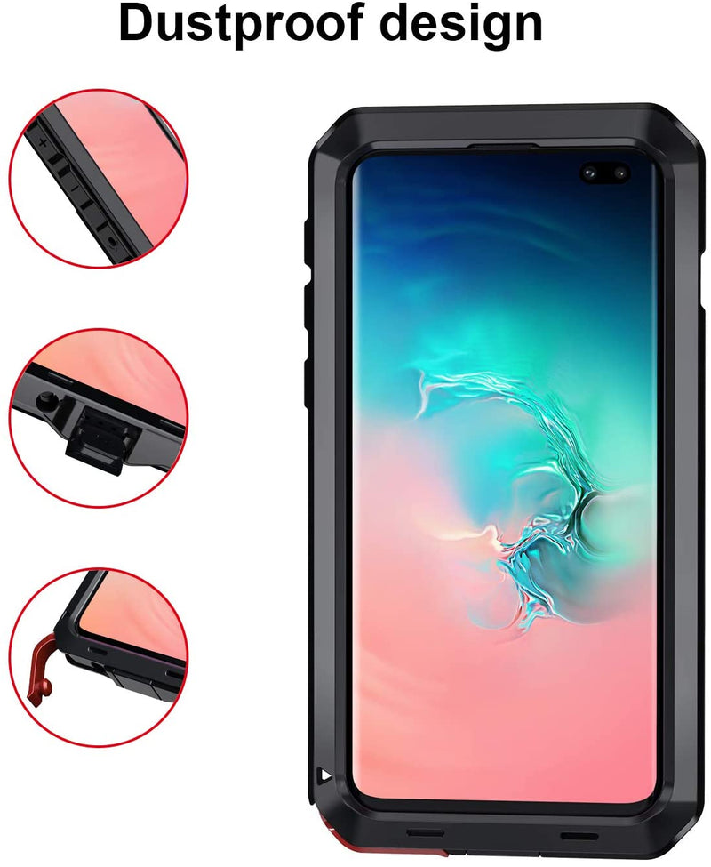 Samsung Galaxy S10 Case Metal Case Dropproof Shockproof Dustproof Rugged Case
