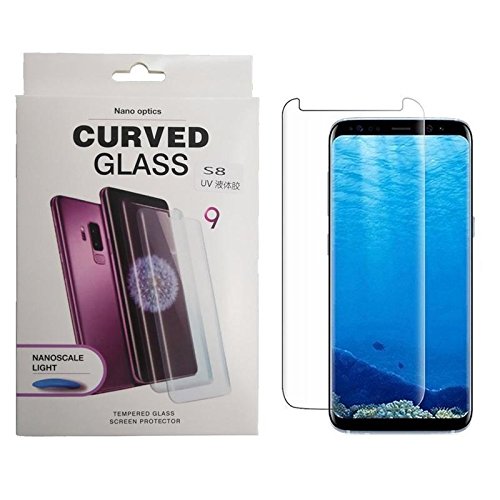Samsung Galaxy S8 UV Glue Glass Screen Protector