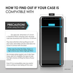 Samsung Galaxy S8 Plus UV Glue Glass Screen Protector