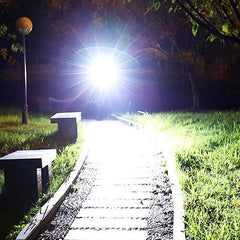 USB Solar Rechargeable Bicycle Headlight