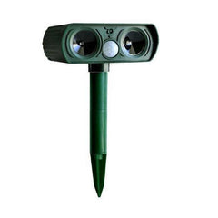 Solar Portable Ultrasonic Repellent for Outdoor Pest Control