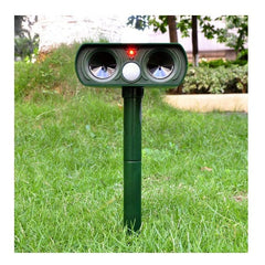 Solar Portable Ultrasonic Repellent for Outdoor Pest Control