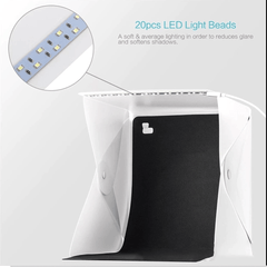 Mini Portable Photography Photo Studio LED Light box