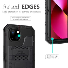 iPhone 12 Mini Waterproof IP68 Heavy Duty Hybrid Tough Rugged Armor Metal Case for iPhone 12 Mini
