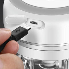 Wireless Portable Electric Mini Vegetable Crusher / Masher - Small (100ml)
